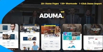 Aduma – Consulting, Finance, Business WordPress Theme