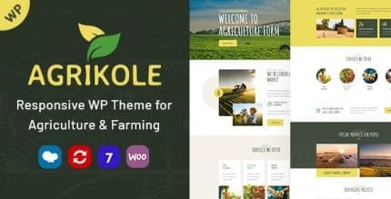 Agrikol – Vue Nuxt Template For Agriculture Farms