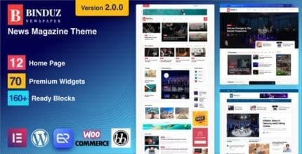 Binduz – Blog Magazine Newspaper Theme Binduz – Blog Magazine Newspaper Theme