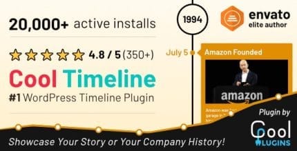 Cool Timeline Pro – WordPress Timeline Plugin