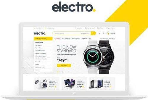 Electro Electronics Store WordPress Theme
