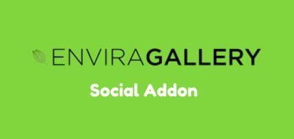 Envira Gallery Social Addon