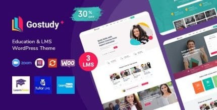 Gostudy – Education WordPress Theme Gostudy – Education WordPress Theme