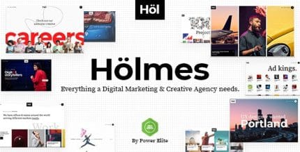 Holmes Theme – Digital Agency Theme Holmes Theme – Digital Agency Theme