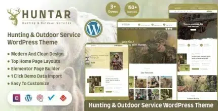Huntar – Hunting & Outdoor WordPress Theme Huntar – Hunting & Outdoor WordPress Theme