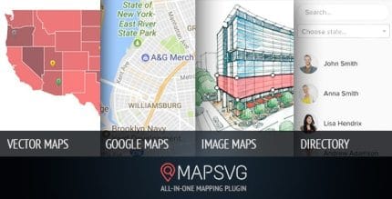 MapSVG Pro – All Kinds of Maps and Store Locato