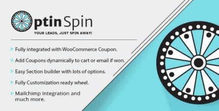 OptinSpin – Fortune Wheel Integrated with WordPress, WooCommerce and Easy Digital Downloads Coupons