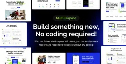 Zubaz – SaaS & Startup WordPress Theme