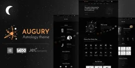 Augury – Horoscope, Astrology WordPress Theme