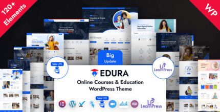 Edura – Online Courses & Education WordPress Theme Edura – Online Courses & Education WordPress Theme