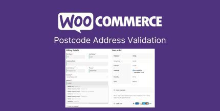 WooCommerce Postcode Address Validation