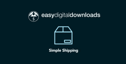 Easy Digital Downloads Simple Shipping