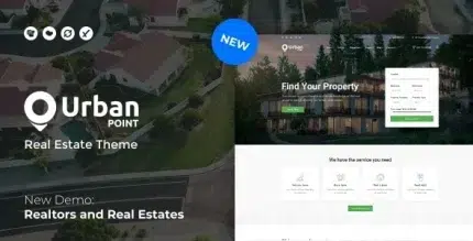 UrbanPoint – House Selling & Rental WordPress Theme UrbanPoint – House Selling & Rental WordPress Theme