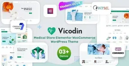 Vicodin Medical Store WordPress Theme Vicodin Medical Store WordPress Theme
