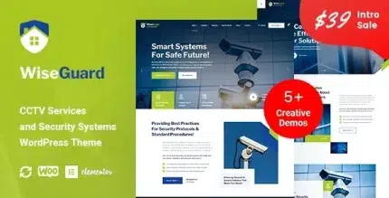 WiseGuard CCTV and Security Systems WordPress Theme WiseGuard CCTV and Security Systems WordPress Theme