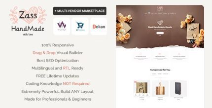 Zass – WooCommerce Theme for Handmade Artists and Artisans