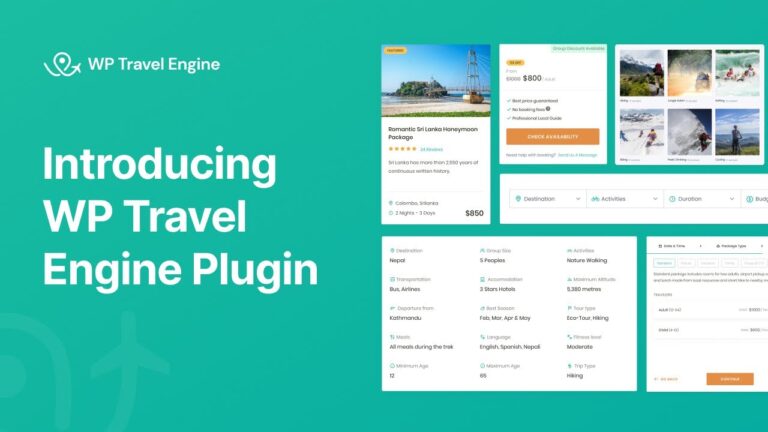 WP Travel Engine Bundle