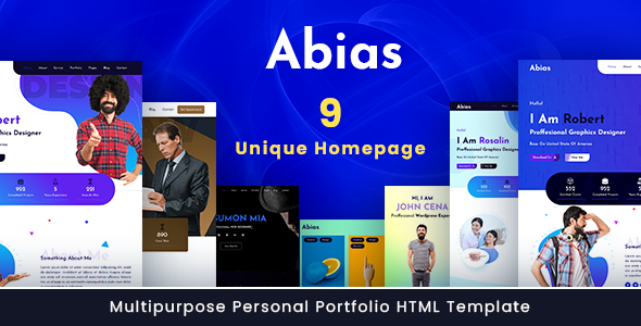 ✨ Abias – Multipurpose Bootstrap 5 HTML Template Clean, Modern & Versatile Template for Any Business, Agency, or Startup Website Abias is a fully responsive, lightweight, and modern Bootstrap 5 HTML template built to create powerful websites for corporate businesses, startups, portfolios, digital agencies, SaaS, and landing pages. With beautifully designed pre-built layouts and reusable UI components, Abias is a perfect starting point for any project that needs a sleek and professional web presence. Whether you’re launching a company site, product showcase, or digital service, Abias delivers speed, style, and scalability. ✅ Key Features: 🧱 Built with Bootstrap 5 Clean HTML, SCSS, and JavaScript structure – modern & maintainable 🖥️ Multiple Homepage Variations Choose from various business, portfolio, and landing-style layouts 🎯 Reusable UI Elements & Components Buttons, pricing tables, tabs, sliders, modals, forms & more 📱 100% Responsive & Retina Ready Optimized for mobile, tablet, and desktop viewing 🌙 Light & Dark Modes Built-in theme toggler for modern user experience 📄 Working Contact Form (Ajax-ready) Includes ready-to-use HTML form with validation 🧩 Animated Counters, Sliders & Parallax Engaging animations to enhance UX ⚙️ Developer Friendly Codebase Well-commented and modular files, easy to extend 🎯 Perfect For: Startups & SaaS landing pages Corporate and business websites Personal portfolios & resumes Digital marketing agencies Product and app showcases Multipurpose one-page or multi-page sites 💼 Benefits: Save hours of design and development time Launch any type of website with just HTML & CSS Easily connect to any backend (PHP, Laravel, Node.js, etc.) Get a professional, responsive, and fast-loading site Extendable for developers – fully documented and modular 🛡️ What’s Included: 📁 All HTML, CSS (SCSS), JS files 🧾 Documentation for easy setup & customization 🎨 Assets & placeholder images for demo layout 💡 Pro Tip: Pair Abias with tools like AOS (Animate on Scroll) or GSAP for enhanced frontend interactivity and animations. Abias – Multipurpose Bootstrap 5 HTML Template - Image 1