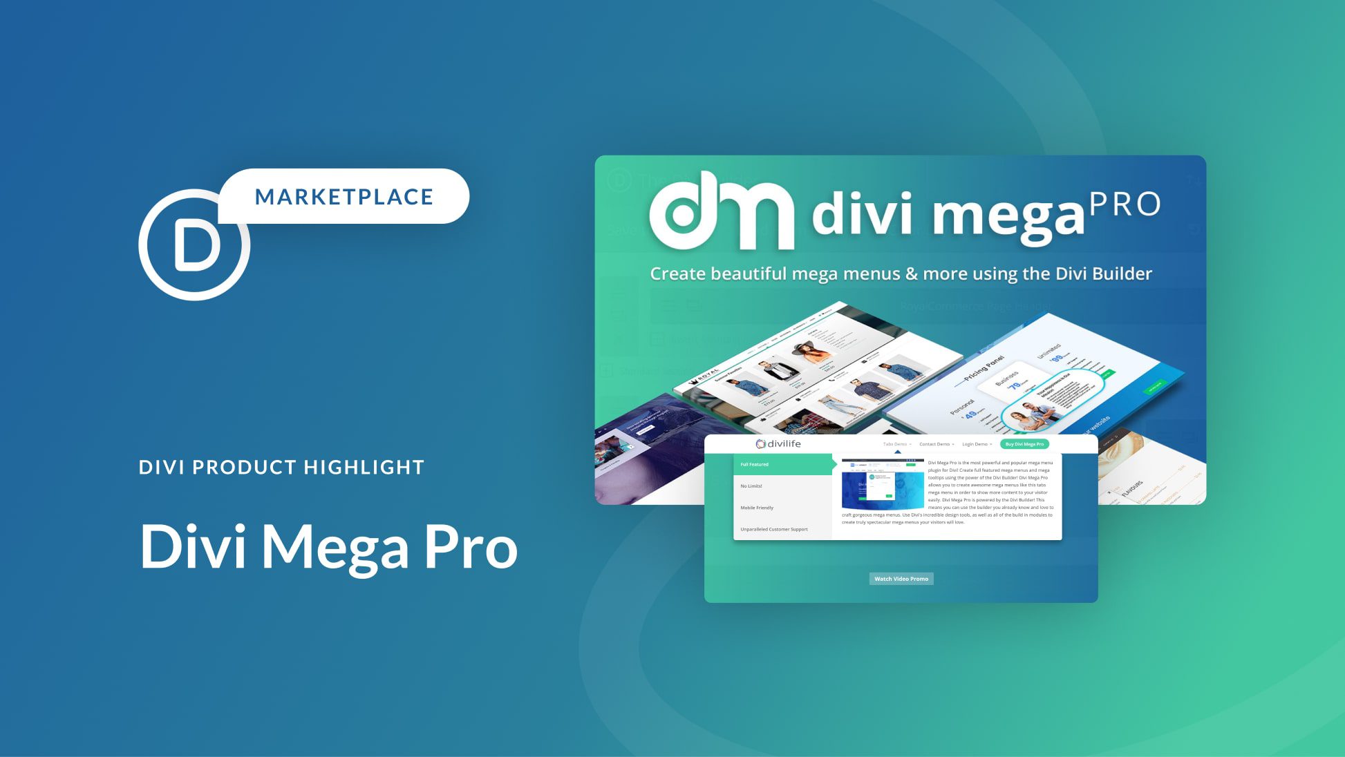 Divi Mega Pro Divi Mega Pro
