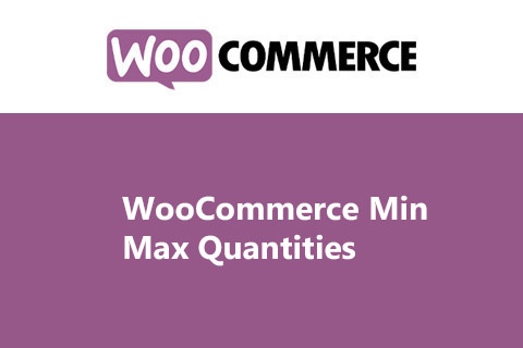 WooCommerce MinMax Quantities WooCommerce MinMax Quantities