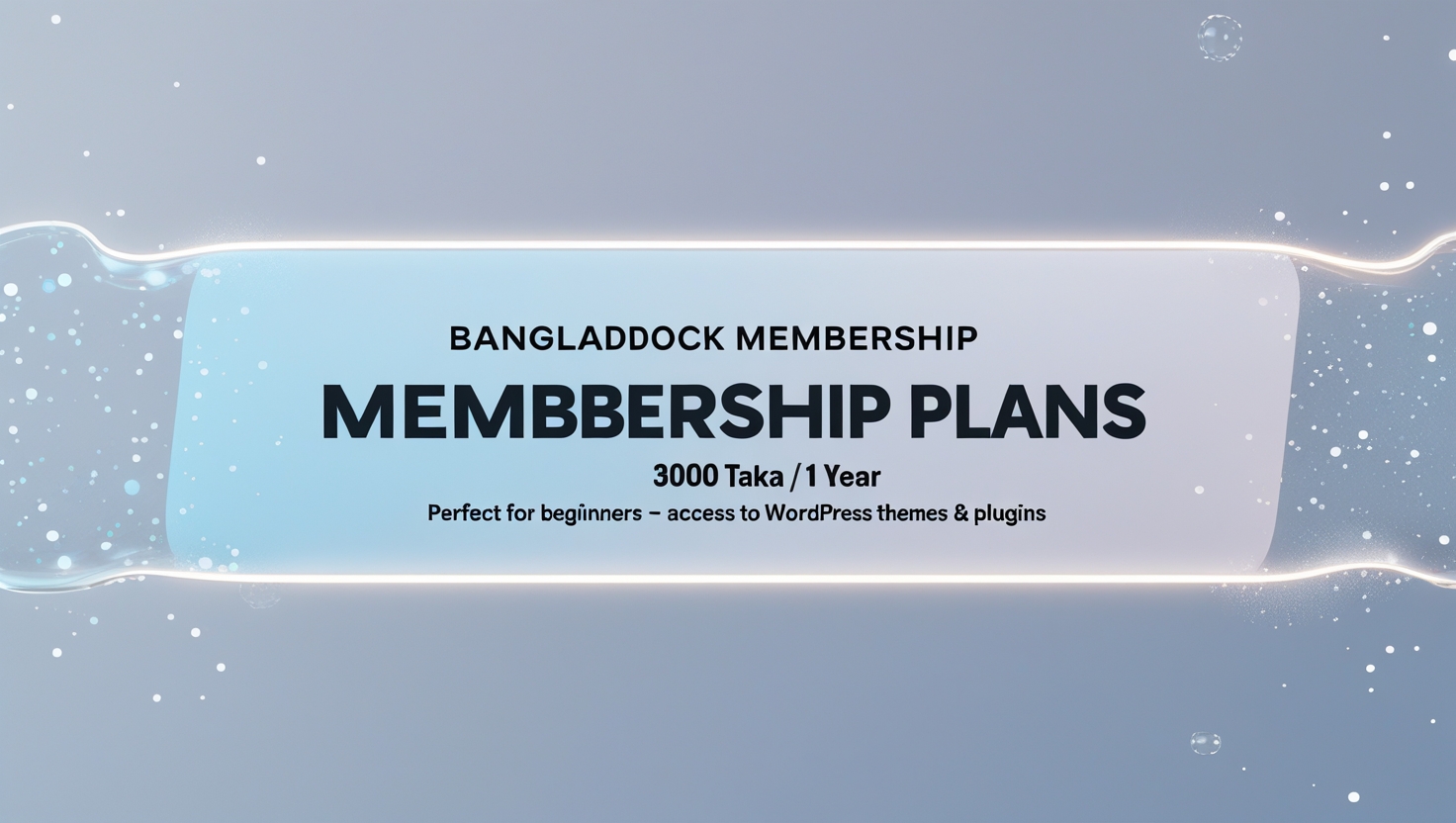 BanglaDock Membership BanglaDock Membership