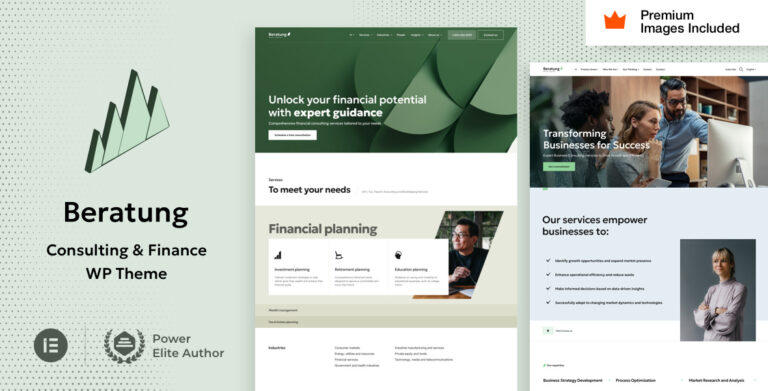 Beratung – Consulting WordPress Theme