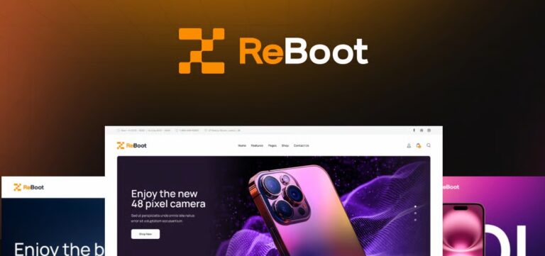 Reboot - Electronics Store & Device Repair WordPress Theme