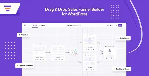 WPFunnels Pro + Global Checkout + LMS Add-on (Bundle)