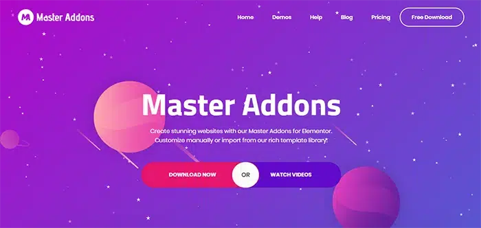 Master Addons for Elementor Pro