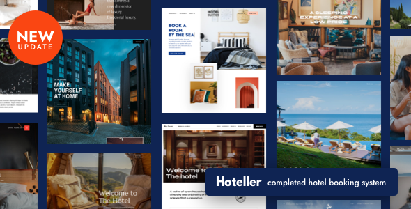 Hoteller – Hotel Booking WordPress Theme