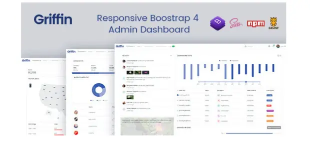 Griffin – Bootstrap Admin & Dashboard Template
