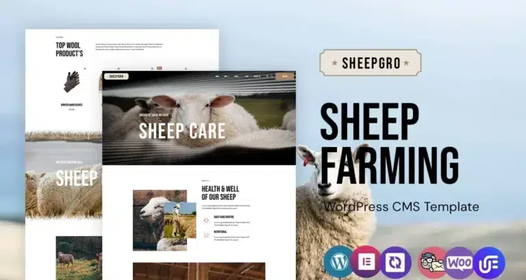 Sheepfarm – Sheep Farm WordPress Theme