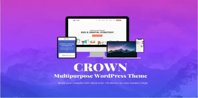 Crown – Multi Purpose WordPress Theme