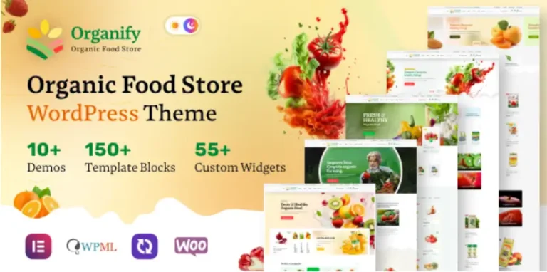 Organify – Organic Food Products WordPress Theme