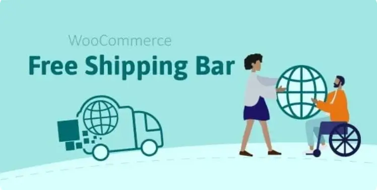 WooCommerce Free Shipping Bar