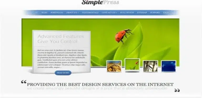 Elegant Themes SimplePress WordPress Theme
