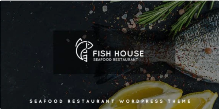 Fish House A Stylish Seafood Restaurant Cafe Bar WordPress Theme 1.2.8