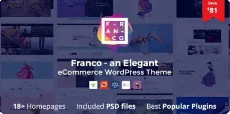Franco – Elegant WooCommerce WordPress Theme
