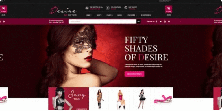 YITH Desire Sexy Shop Theme