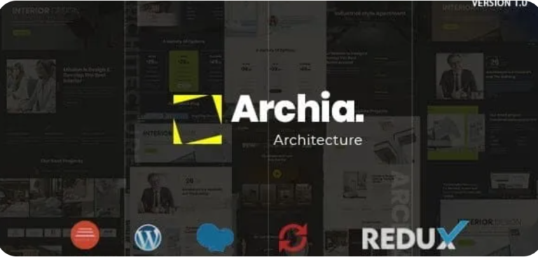 Archia – Architecture & Interior WordPress Theme