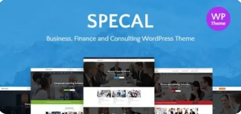 Specal – Financial, Consulting WordPress Theme