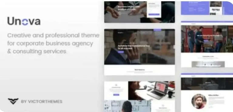 Unova – Consulting Business WordPress Theme
