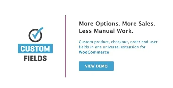 WooCommerce Custom Fields (Codecanyon)