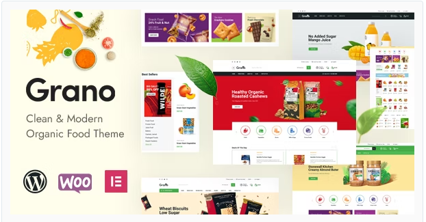 Grano – Organic & Food WordPress Theme Grano – Organic & Food WordPress Theme