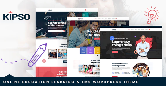 Kipso – Education LMS WordPress Theme