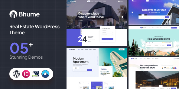 Bhume-Real-Estate-WordPress-Theme Bhume – Real Estate WordPress Theme