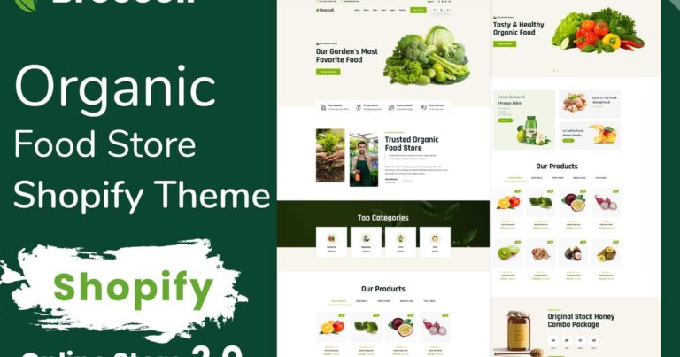 Broccoli – Organic Food Store Shopify Theme OS