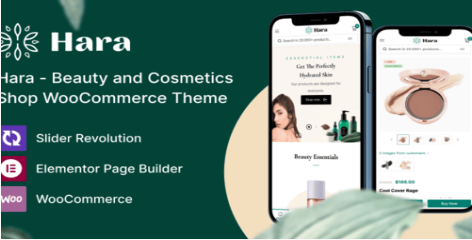 Hara – Beauty and Cosmetics Shop WooCommerce Theme